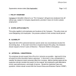 Unpaid Time Off for Personal Reasons Policy
